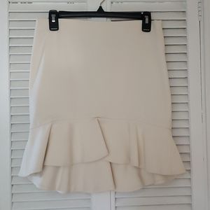 Zara Women Cream Skirt